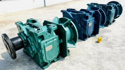 เกียร์บ้อคงานญี่ปุ่น(GEAR_BOX)SUMITOMO PARAMAX JAPAN อัตราทด 1 : 4 (360 rpm) ใช้กับมอเตอร์ 20-30 HP สภาพสวยหมุนนิ่มพร้อมใช้