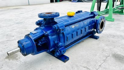ปั้มน้ำหลายใบพัด(Multistage) KSB PUMP GERMANY ขนาด 7 ใบพัด ท่อ 4&rdquo;- 2.5&rdquo; / Q : 15 m3/h / H : 400 m / ใช้กับมอเตอร์ 40-75 HP #ของใหม่เก็บสแปยังไม่ได้ใช้งาน