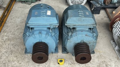 มอเตอร์ไฟฟ้ากำลัง ABB MOTOR ขนาด 25 HP / รอบช้า 6 Pole / 975 RPM 380V
