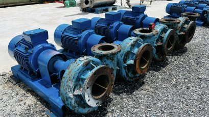 ชุดปั้มน้ำหอยโข่ง PACO PUMP USA ขนาด 40 HP 8”- 6” นิ้ว