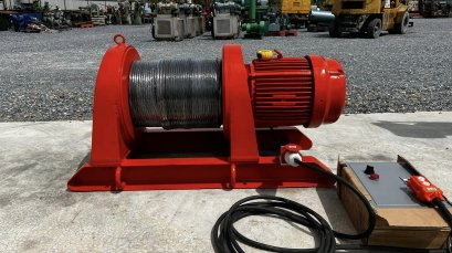 วินซ์สลิงไฟฟ้าเก่าญี่ปุ่น(กว้าน) TKK JAPAN รุ่นงานหนักตัวใหญ่ ขนาด 1100 kg