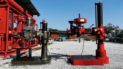 สว่านเรเดียล(สว่านแขน) ระบบไฟ 380V เข้ามา 2 ตัว สภาพสวยพร้อมใช้