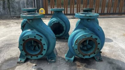 หัวปั้มน้ำหอยโข่ง KIRLOSKAR PUMP ขนาดท่อ 8”~ 6” ของใหม่เก็บสแปยังไม่ได้ใช้งาน