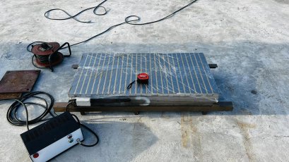 แม่เหล็กไฟฟ้างานญี่ปุ่น Made in JAPAN ขนาด 500 x 1000 พร้อมหม้อแปลง ใช้ไฟบ้าน 220V