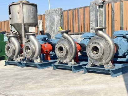 ชุดปั้มน้ำหอยโข่งงานสเตนเลส  DURCO FLOWSERVE PUMP  380V งานสเตนเลสเกรดหนาแบรนด์พรีเมี่ยมจากยุโรป สภาพสวยงานตัดประมูล