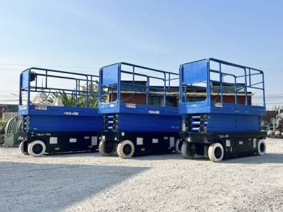 ลิฟท์กระเช้าไฟฟ้า(Personal_Lift)N I C H I Made in Japan ยกสูง 8 เมตร / มีเกียร์ Low / Hi / รับน้ำหนัก 250 kg / คอนโทรล บน/ล่าง สภาพสวย เข้ามา 3 คัน พร้อมใช้#สดจากนอกเก่าญี่ปุ่น