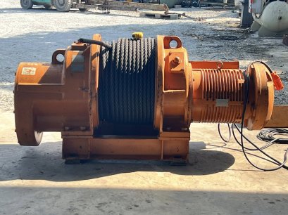 วินซ์สลิงไฟฟ้าเก่าญี่ปุ่น(กว้าน) SEIBU WINCH JAPAN Typs : PWS 30 ton / สลิงยาว 100 เมตร / โต 25 mm ( 1” ) 380V สดจากนอก