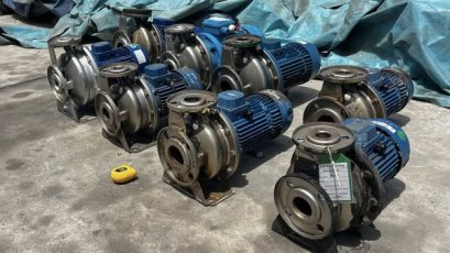 ปั้มน้ำหอยโข่งสเตนเลส EBARA ITALY 380V
