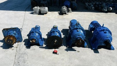 มอเตอร์เกียร์ทดกำลังญี่ปุ่น SUMITOMO JAPAN รอบต่ำทดช้าแรงทอร์คสูง ระบบไฟ 380V สภาพสวยพร้อมใช้