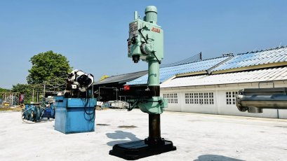 แท่นสว่านเจาะต้าปญี่ปุ่น KIRA JAPAN รุ่น KRTG-540 เครื่องเจาะต้าป มีระบบออโต้ / เจาะ 50 mm / ต้าป 32 mm / ระบบไฟ 380V