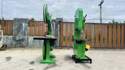 เลื่อยตั้งผ่าไม้แบนด์ซอล งาน USA &amp; TAIWAN ระบบไฟ 380V เข้ามา 2 ตัว สภาพสวยพร้อมใช้  #แถมฟรีใบเลื่อยใหม่คู่ตัว