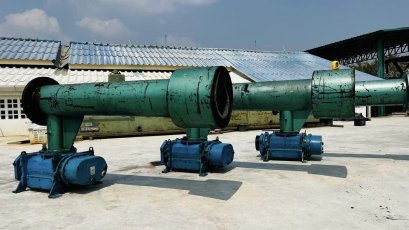 รูทโบลเวอร์อัดอากาศงานยุโรป XLP ROOTS ENGLAND ขนาด 6” (150) พร้อมหม้อกรองติดเครื่องคู่ตัว  หมุนนิ่มสภาพสวย