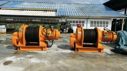 วินซ์สลิงไฟฟ้าเก่าญี่ปุ่น(กว้าน) SEIBU WINCH JAPAN ขนาด 1000 kg