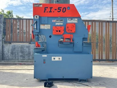 เครื่องตัดเหล็กอเนกประสงค์UNIVERSALSCOTCHMAN USA ระบบไฮดรอลิค Press 50 ton 380V