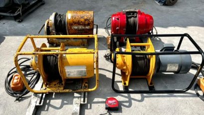 วินซ์สลิงไฟฟ้าเก่าญี่ปุ่น(กว้าน) WINCH TKK JAPAN  สดจากนอกเก่าญี่ปุ่น