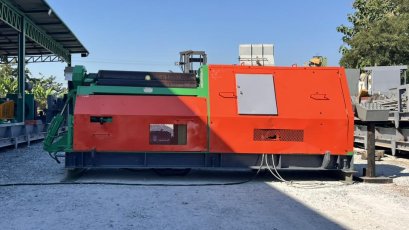 เครื่องม้วนเหล็กแผ่นระบบไฮดรอลิค4ลูกกลิ้ง ขนาด 4 ฟุต ม้วนหนา 6~9 mm / ลูกกลิ้ง 2 ข้างเอียงอิศระองศา ขึ้นหัวได้ ม้วนกรวยได้ 380Vพร้อมใช้