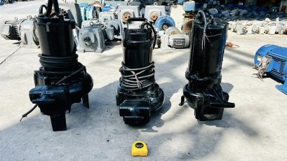 ปั้มจุ่มแช่ไดโว่(Submersible) EBARA HCP SHINMAYWA ขนาดท่อ 3&rdquo; ระบบไฟ 380V สภาพสวยพร้อมใช้&nbsp; EBARA 3 HP HCP 3 HP SHINMAYWA 5 HP