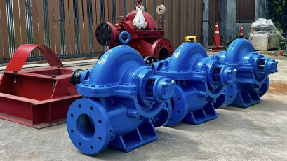 หัวปั้มน้ำสปริทเคส(SplitcasePump) PACO & SPP PACO 6”~ 5” (2) SPP 8”~ 6” + แท่นอุปกรณ์