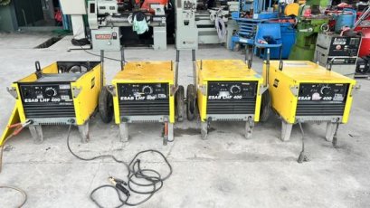 ตู้เชื่อมงานยุโรป ESAB POLAND รุ่น LHF 400 Amp ตู้เชื่อมรุ่นงานหนักแบรนด์ยุโรปมาตรฐาน เชื่อมลวด 4 mm สบายๆ ระบบไฟ 380V สภาพสวยพร้อมใช้