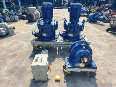 ของใหม่เก่าเก็บ มอเตอร์เกียร์ทดกำลังญี่ปุ่น SUMITOMO JP 380V #ของใหม่เก็บสแปยังไม่ได้ใช้งาน