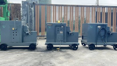 เครื่องตัดเหล็กเส้นไซด์ก่อสร้าง NIMUT รุ่น SC-B32 ระบบไฮดรอลิค / ตัดไซด์ 32 mm 380V เข้ามา 3 ตัว