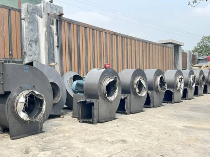 โบลเวอร์ดูดเป่าระบายอากาศ มอเตอร์ ABB รอบจัด 2 Pole / ใบห่าง 16” 380V เข้ามา 16 ตัว