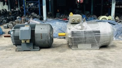 มอเตอร์ไฟฟ้ากำลังของใหม่เก็บสแป  ELEKTRIM & HASCON 380Vของใหม่เก็บสแปยังไม่ได้ใช้งาน