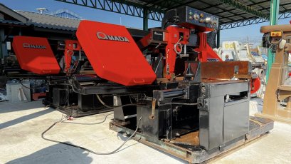 เครื่องเลื่อยสายพานญี่ปุ่น (BANDSAW)AMADA JAPAN รุ่น H-650 HD ระบบไฟ 200V 3 สายแถมฟรีหม้อแปลง 380V