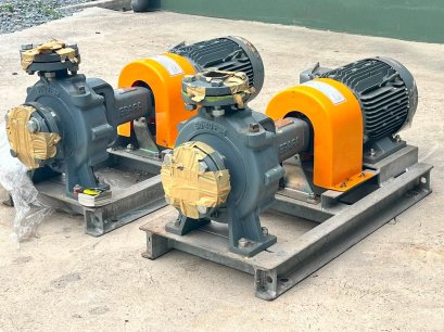 ชุดปั้มน้ำหอยโข่งญี่ปุ่น EBARA JAPAN ขนาด 5 HP / ท่อเข้าออก 2”~ 1.5” 380V #ของใหม่เก็บสแปยังไม่ได้ใช้งาน