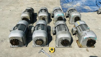 มอเตอร์เกียร์ทดกำลัง Mitsubishi JAPAN ขนาด 3 HP รุ่นพิเศษมีระบบเบรคในตัวระบบไฟ 380V สภาพสวยเดิมๆวิ่งนิ่มพร้อมใช้ งานตัดประมูลเข้ามาหลายตัว