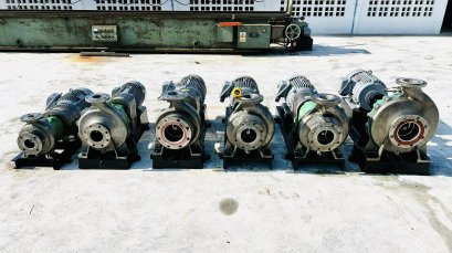 ชุดปั้มน้ำหอยโข่งสเตนเลสญี่ปุ่น