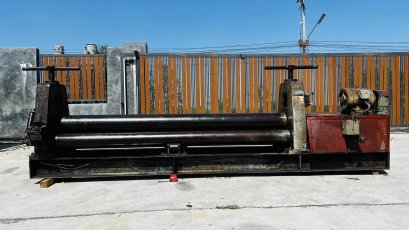 เครื่องม้วนเหล็กแผ่นเก่าญี่ปุ่น MS BENDING JAPAN  ขนาด 8 ฟุต 2600 x 13 mm #ออฟชั่นหัวเพลาใส่โมลด์ดัดโค้งได้ ระบบไฟ 200V (3 สายญี่ปุ่น) #สดจากนอกเก่าญี่ปุ่น