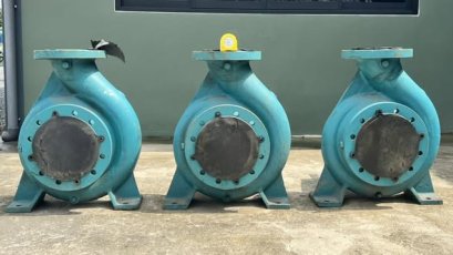 หัวปั้มน้ำหอยโข่ง KIRLOSKAR (150 x 200) ขนาด 8”~ 6” เข้ามา 3 ตัว  ของใหม่เก็บสแปยังไม่ได้ใช้งาน