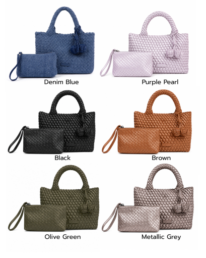 Minicube Woven Handbag Model B2405
