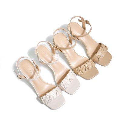 MICCO รองเท้าส้นสูงแแบบสายรัดข้อเท้า รุ่น 9852-5