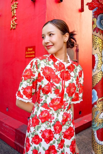 Neramit chinese new year รุ่น Shu qipao dress