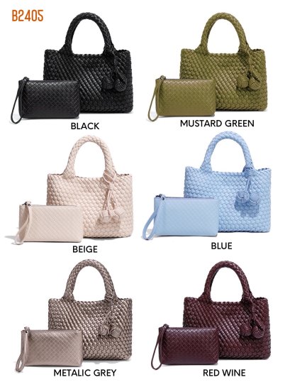 Minicube Woven Handbag Model B2405
