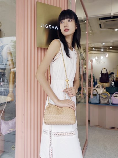 Odile White Eyelet Lace Dress S25DR03WH