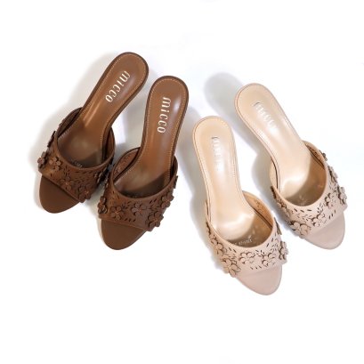 MICCO Open-toe wedge mules 2310-2A