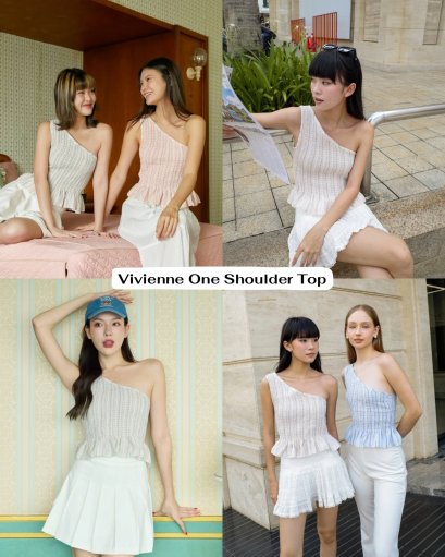 Shawty Society Vivienne One Shoulder Top