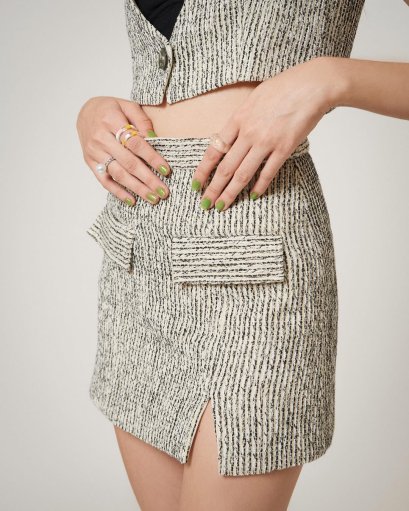 Evie.apparel HOLLY SKIRT (Cream)