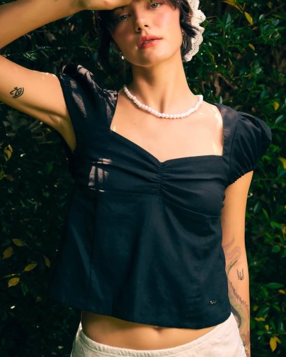 Evie.apparel AVERY TOP (Black)