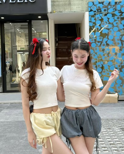 EVVYDAY BANGKOK Ribbon Short