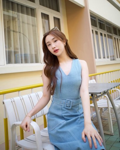 Sparksblue Jennie Jeans Dress Blue