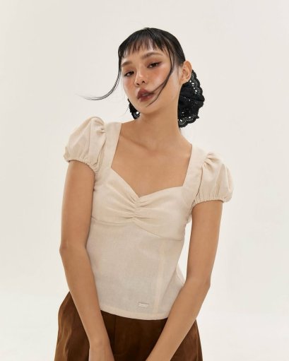 Evie.apparel AVERY TOP (Beige)
