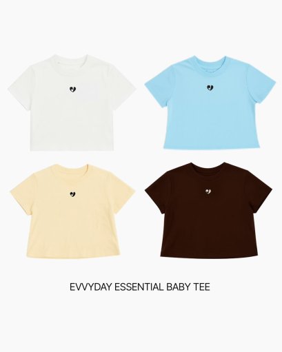EVVYDAY BANGKOK ESSENTIAL BABY TEE
