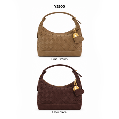 MICCO Woven Shoulder Bag Y2500