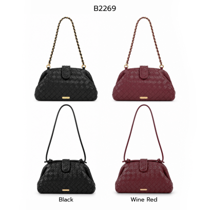 MICCO Woven Shoulder Bag B2269