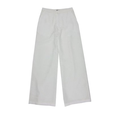 Odile  กางเกงขายาว รุ่น A19TR31WH ( สีขาว )