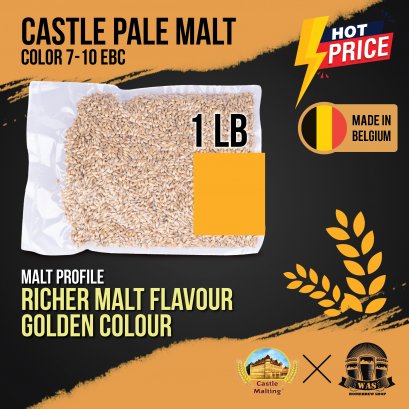 Castle Malt Pale 7-10 EBC 1 Lb